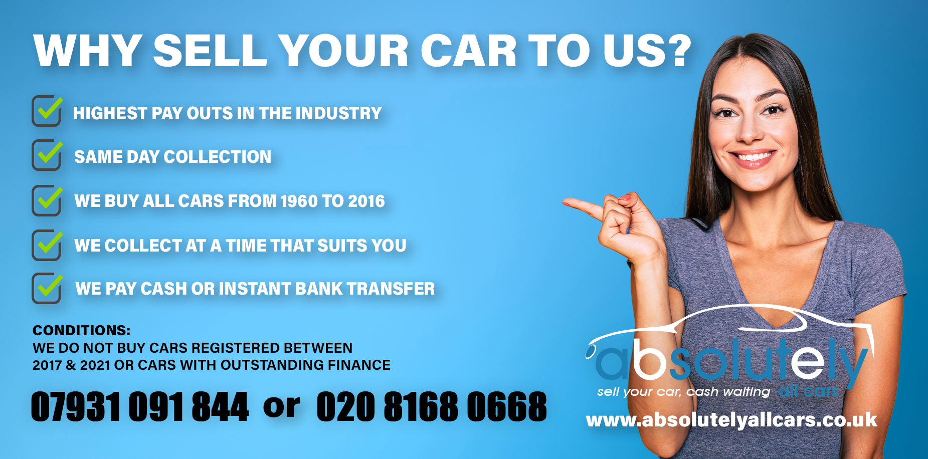 Sell my car Crouch End Do you want more for your car in Crouch End